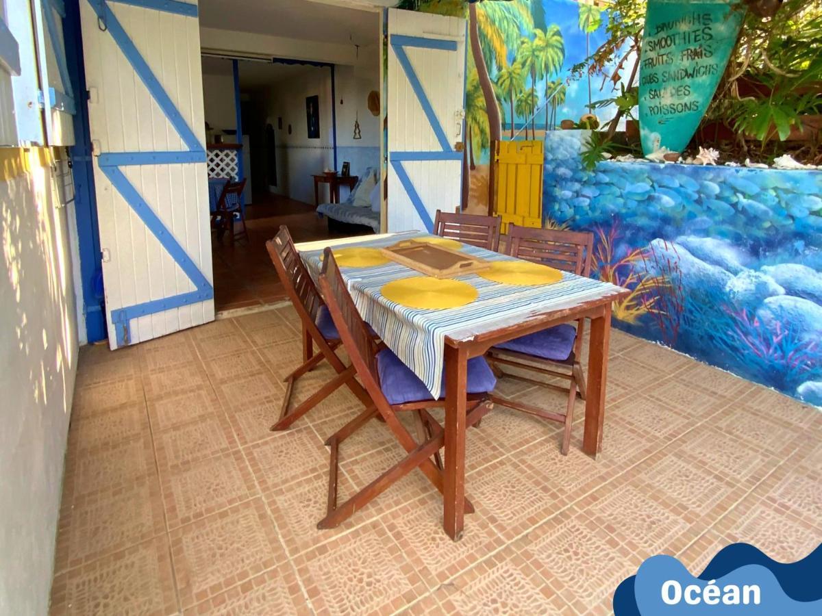 Villa Ti Bwa Carbet Cosy Semi-Exterieur Avec Toit Terrasse Sainte-Anne  Esterno foto