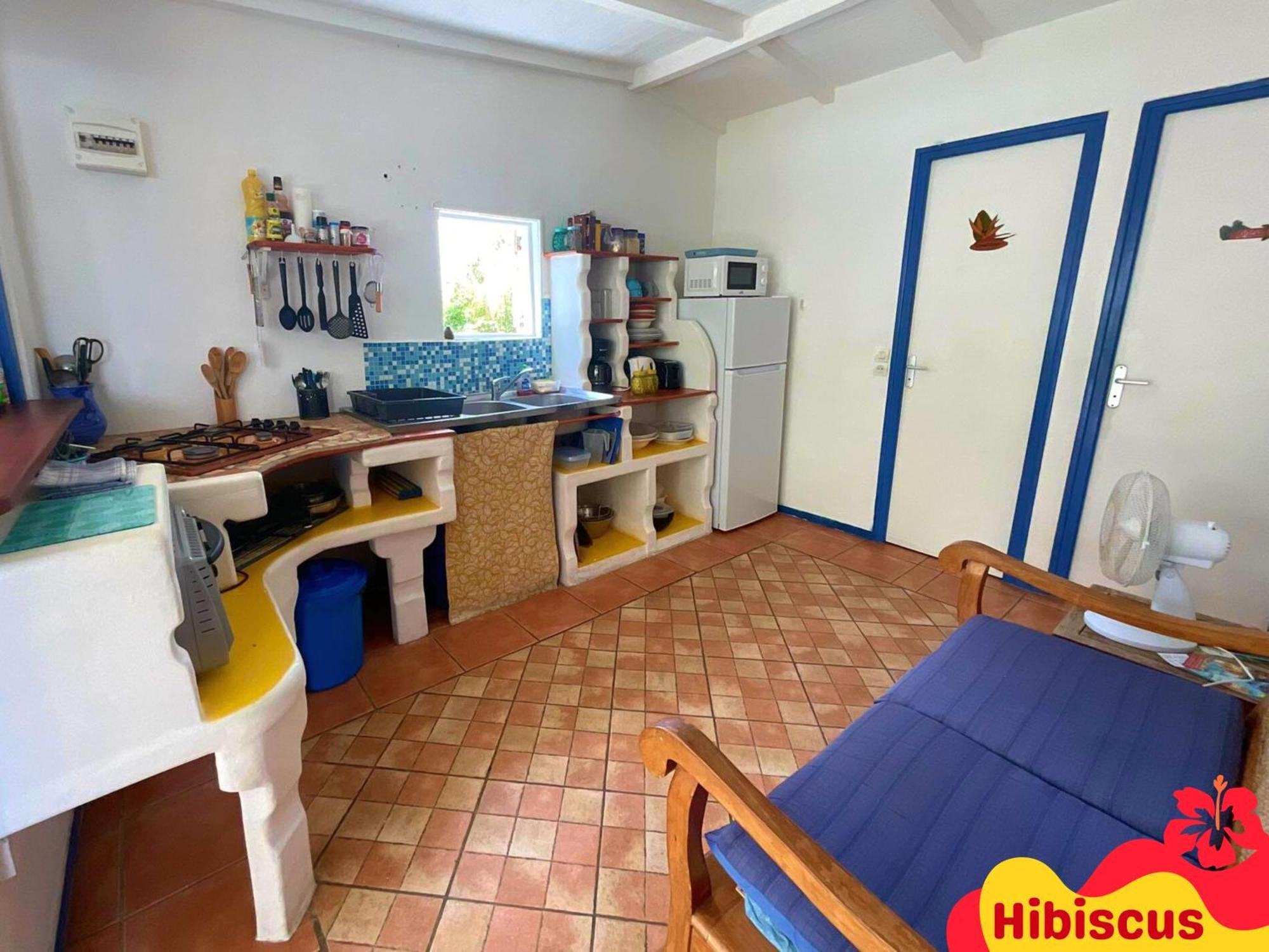 Villa Ti Bwa Carbet Cosy Semi-Exterieur Avec Toit Terrasse Sainte-Anne  Camera foto