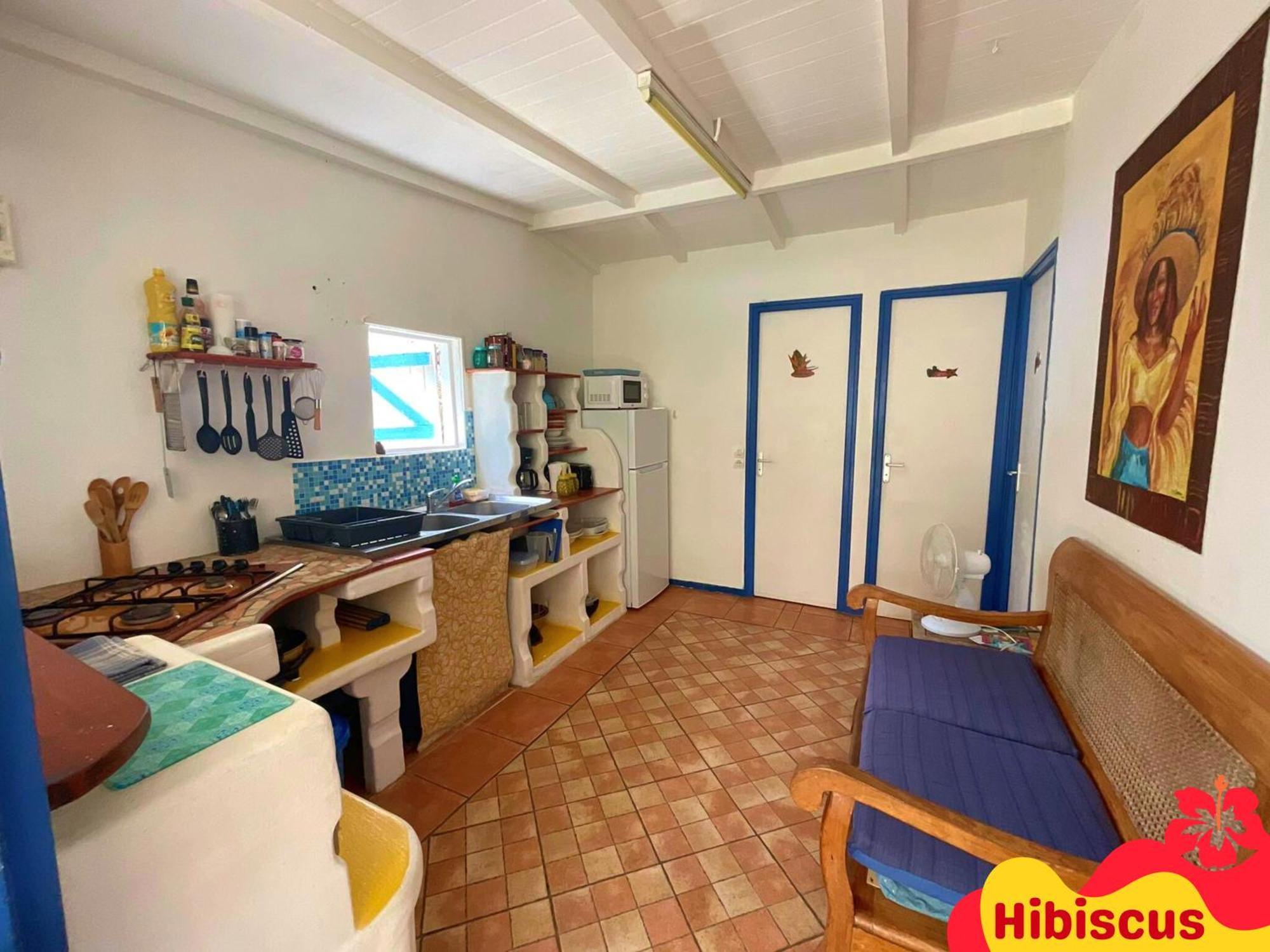 Villa Ti Bwa Carbet Cosy Semi-Exterieur Avec Toit Terrasse Sainte-Anne  Camera foto