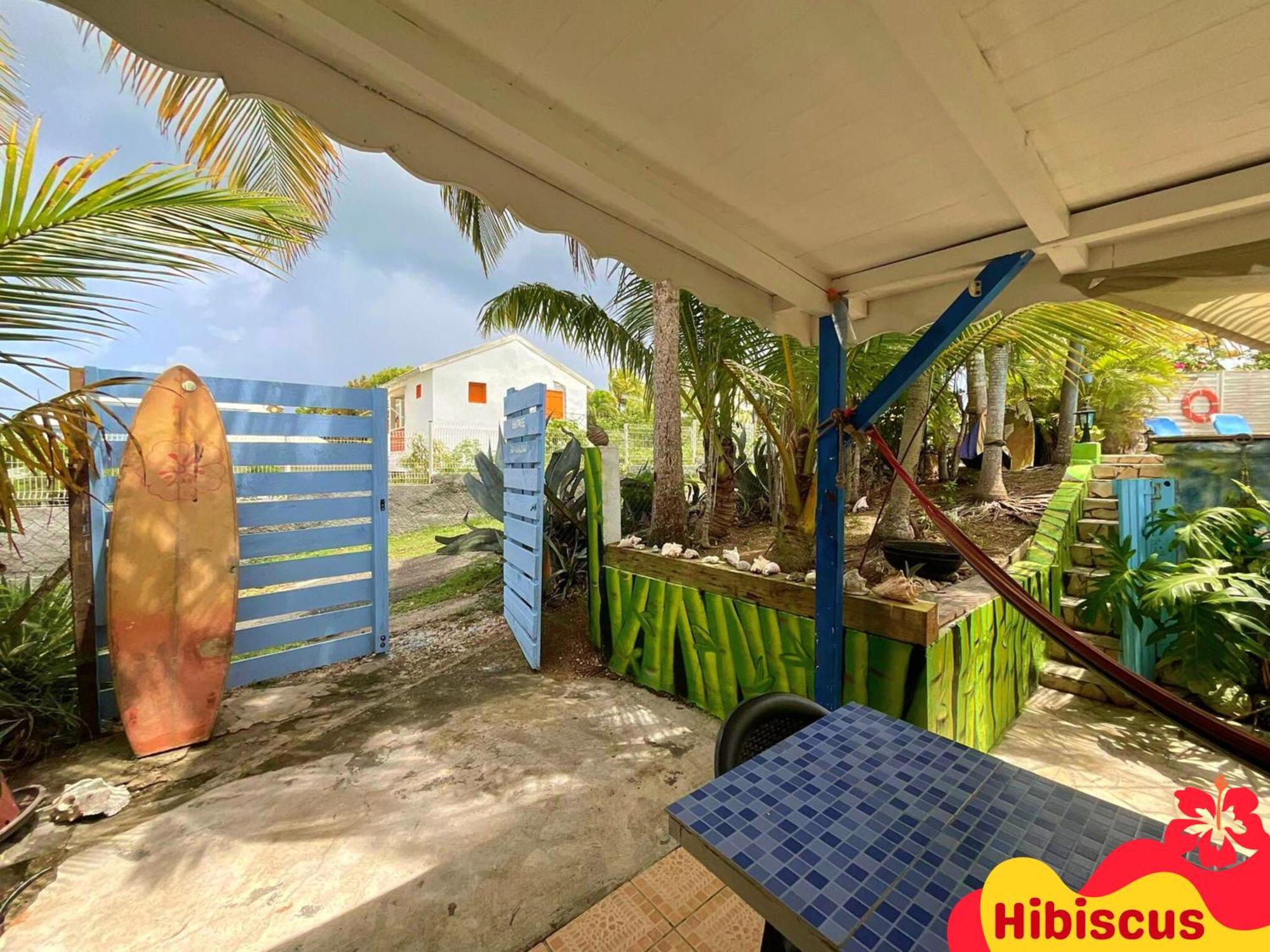 Villa Ti Bwa Carbet Cosy Semi-Exterieur Avec Toit Terrasse Sainte-Anne  Camera foto