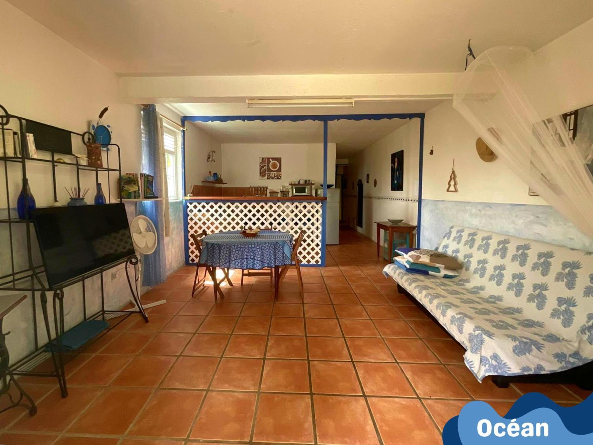 Villa Ti Bwa Carbet Cosy Semi-Exterieur Avec Toit Terrasse Sainte-Anne  Camera foto