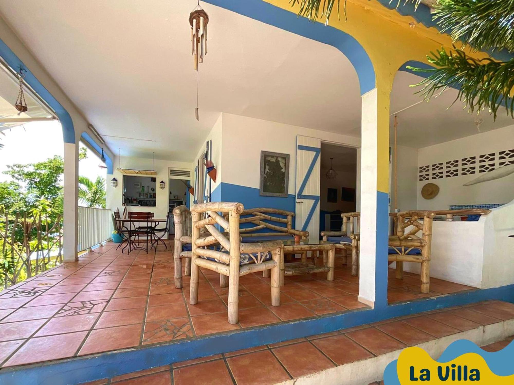 Villa Ti Bwa Carbet Cosy Semi-Exterieur Avec Toit Terrasse Sainte-Anne  Camera foto