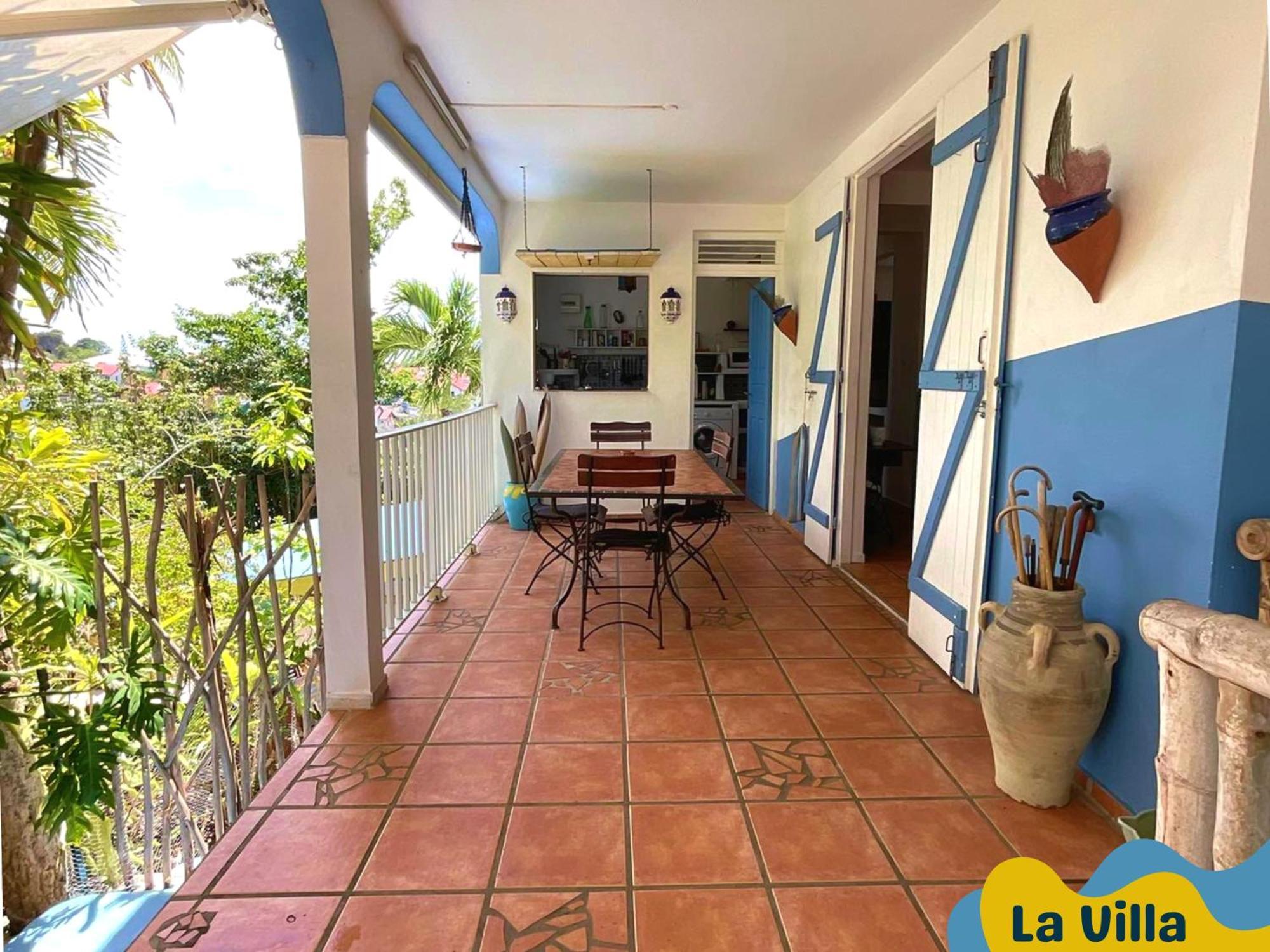 Villa Ti Bwa Carbet Cosy Semi-Exterieur Avec Toit Terrasse Sainte-Anne  Camera foto