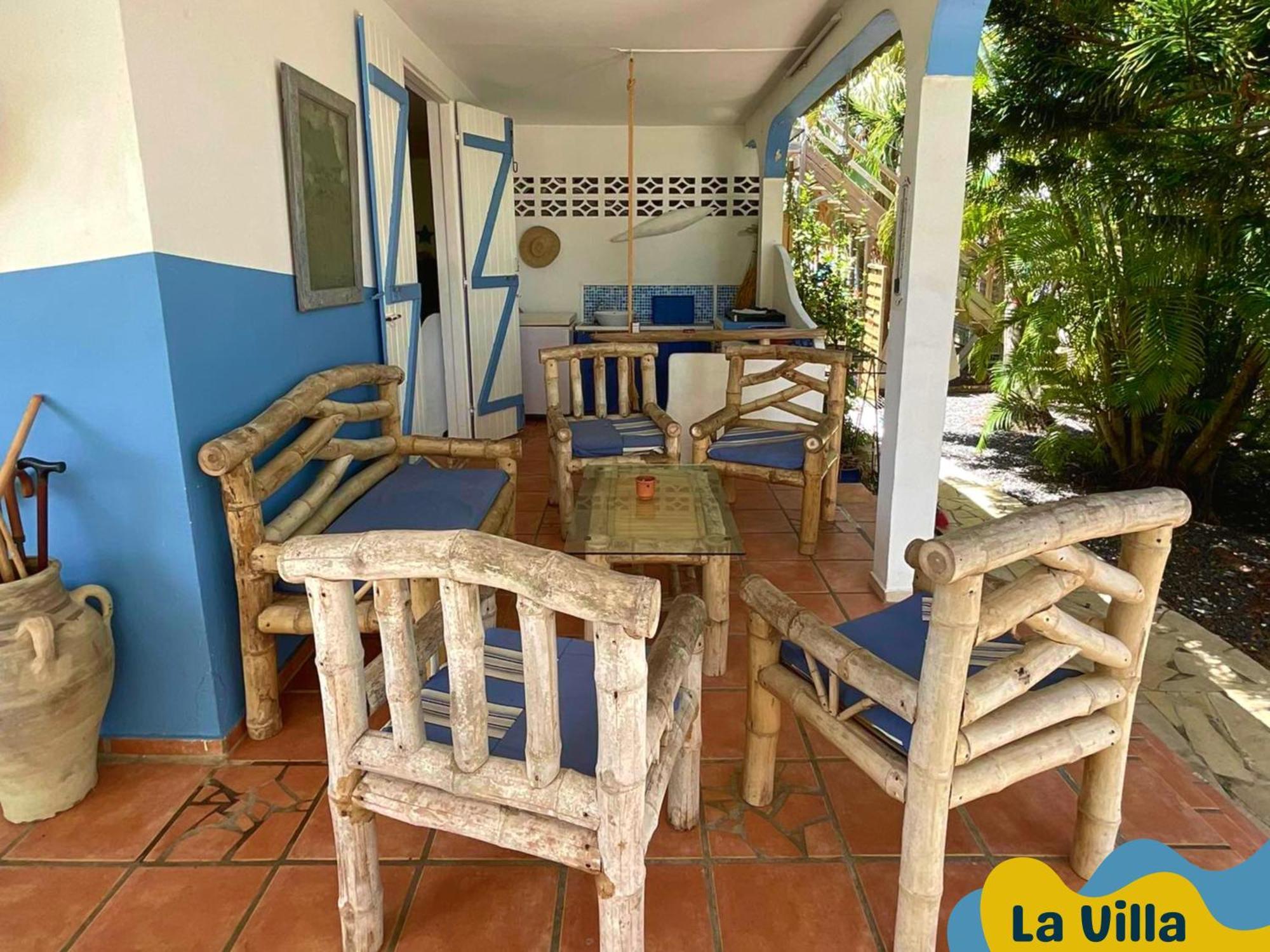 Villa Ti Bwa Carbet Cosy Semi-Exterieur Avec Toit Terrasse Sainte-Anne  Camera foto