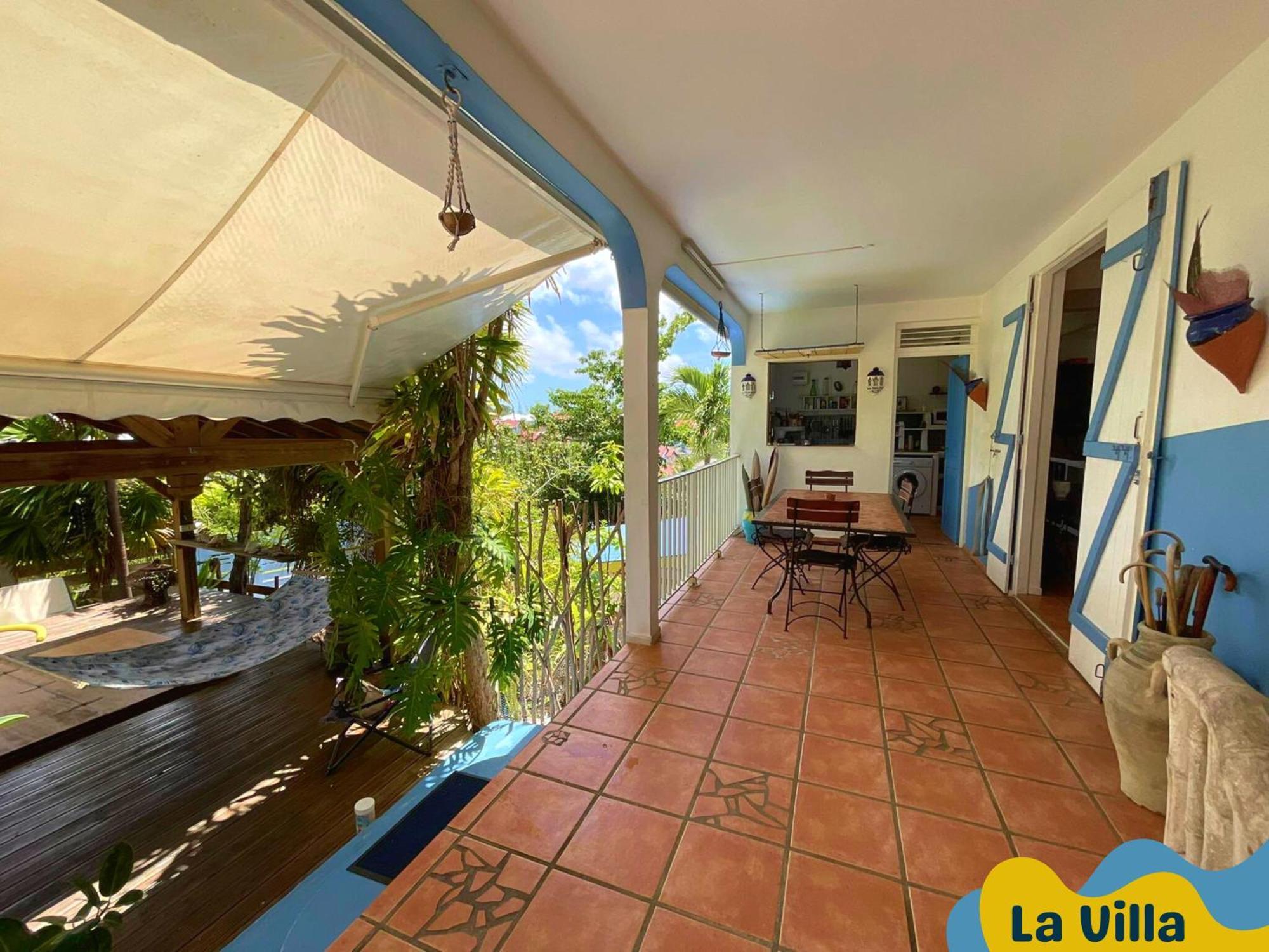 Villa Ti Bwa Carbet Cosy Semi-Exterieur Avec Toit Terrasse Sainte-Anne  Camera foto