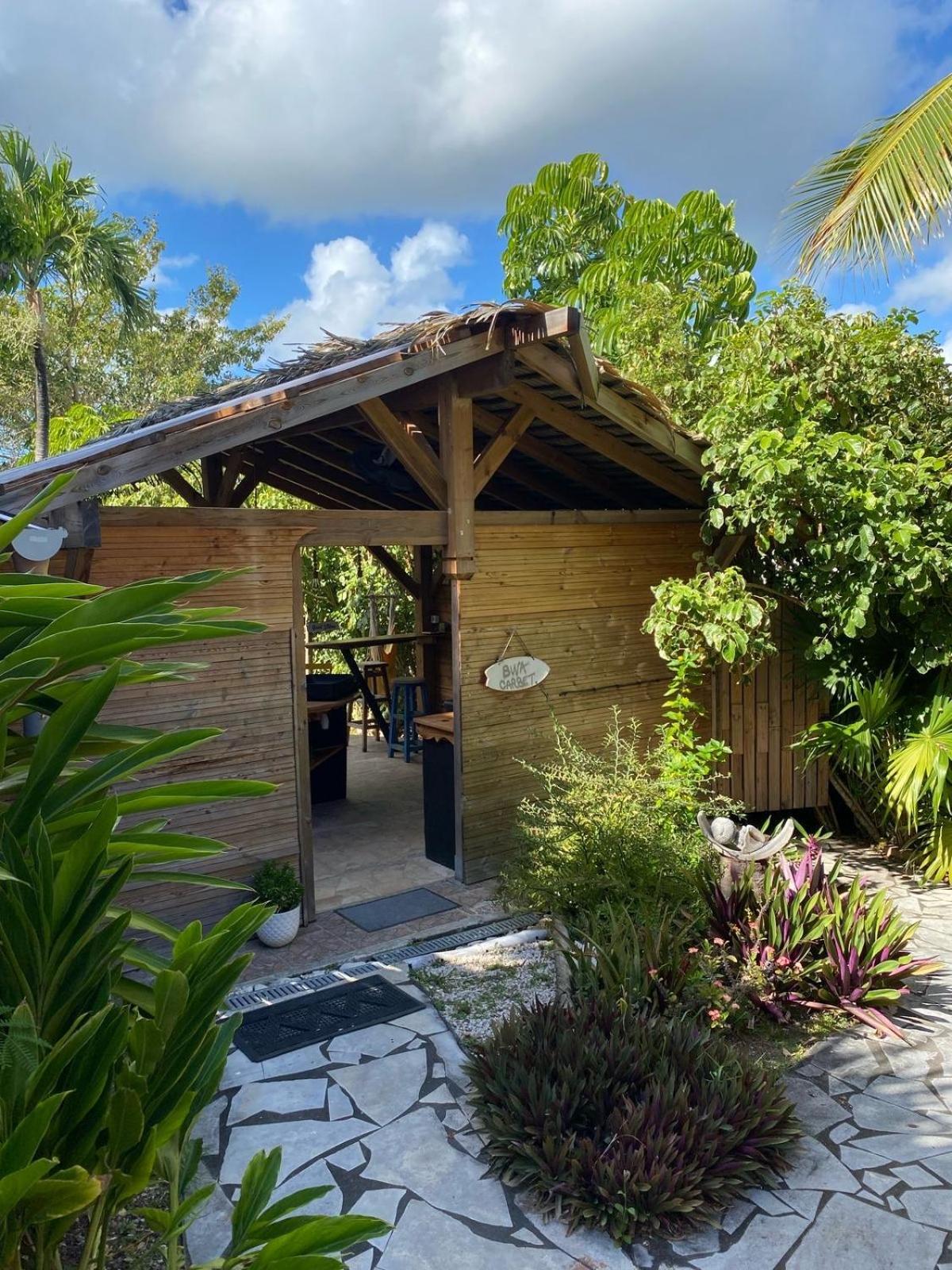 Villa Ti Bwa Carbet Cosy Semi-Exterieur Avec Toit Terrasse Sainte-Anne  Esterno foto